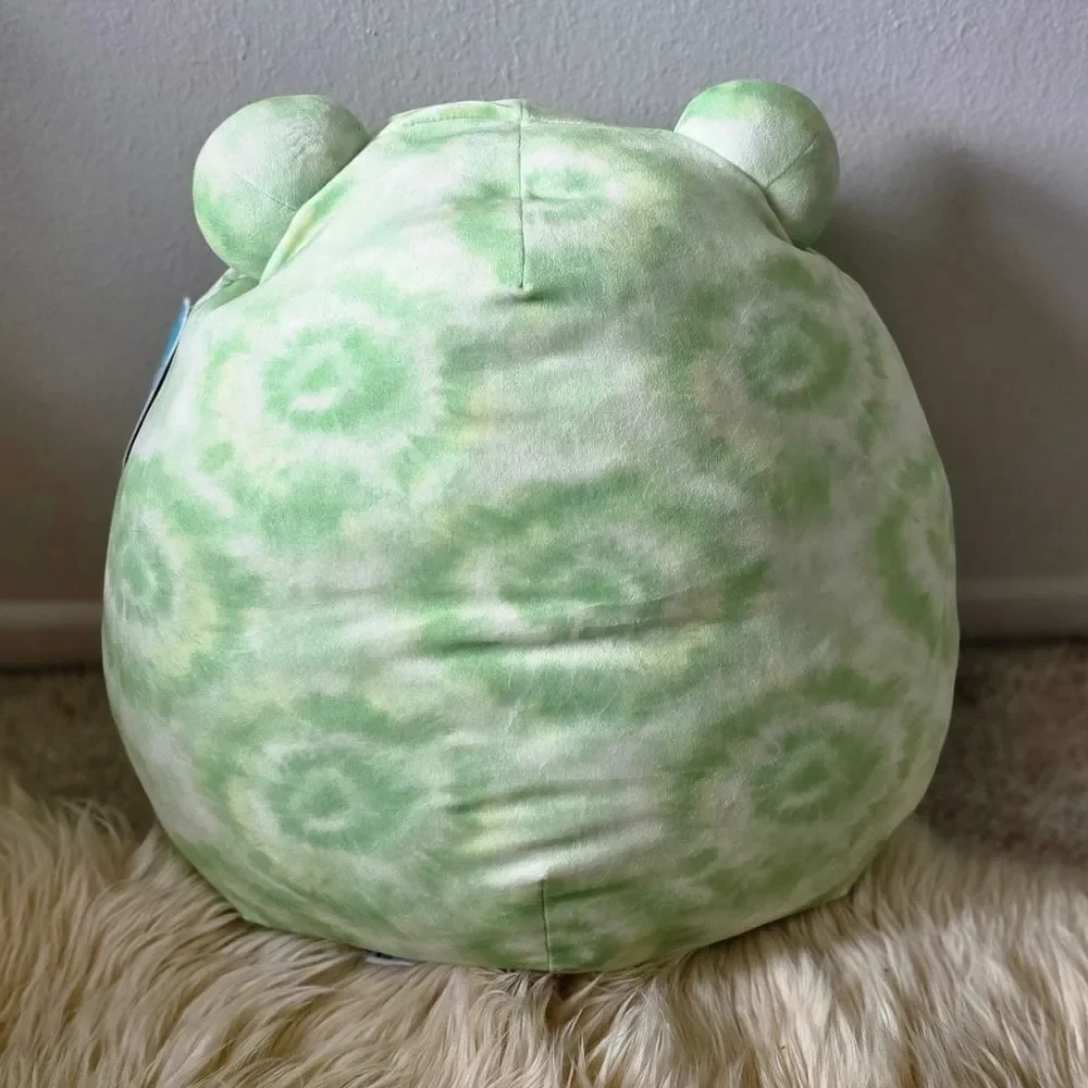 NWT Squishmallows Wendy The Frog 18in Green Tie Dye Stuffed Animal